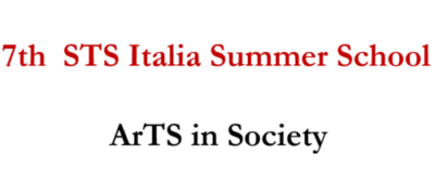 7th STS Italia Summer School | ArTS in Society. Design,  creative practices and technoscience | 3-6 September 2024 @Real Academia de España in Rome (RAER) Italy